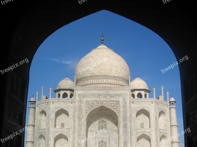 Taj Mahal Temple India Free Photos