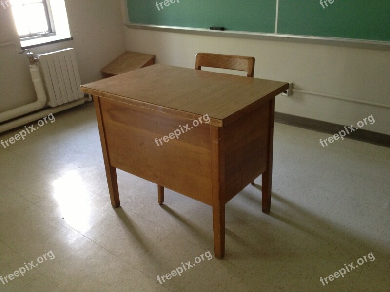 Classroom Desk School Free Photos