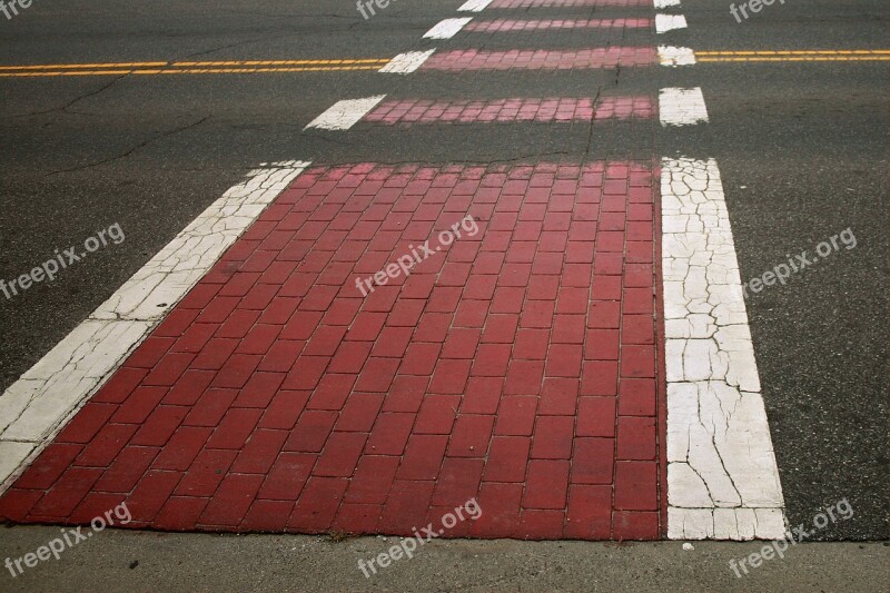 Crosswalk Path Road Street City