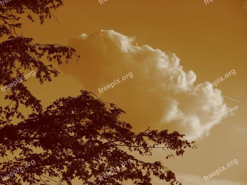 Cloud Sky Clouds Form Clouds Abendstimmung