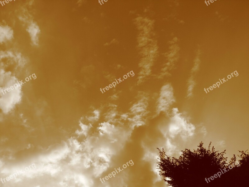 Cloud Sky Clouds Form Clouds Abendstimmung