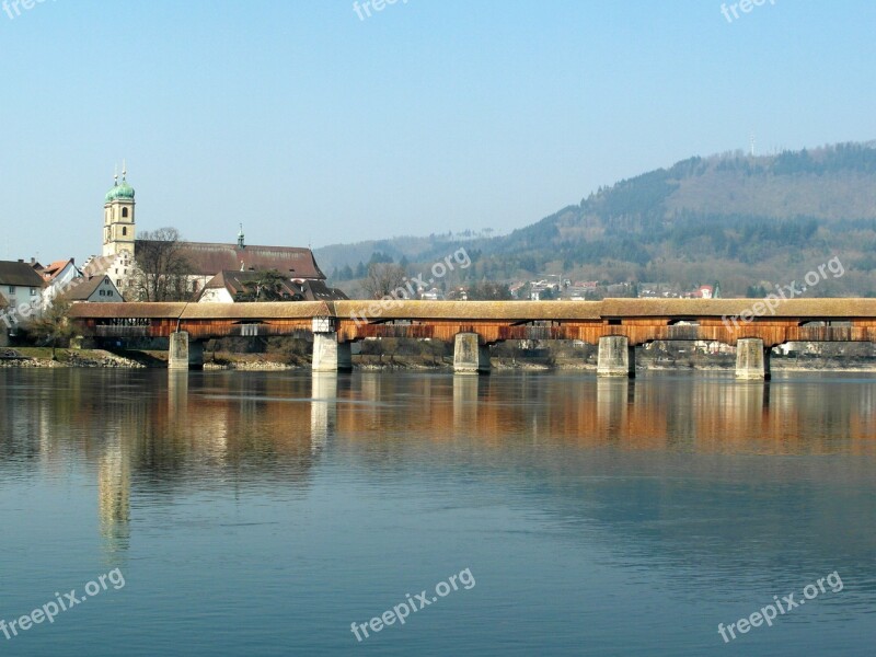 Bad Säckingen High Rhine Fridolinsmünster Church Switzerland