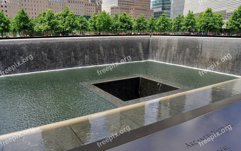 Ground Zero World Trade Center Memorial Manhattan Brooklyn