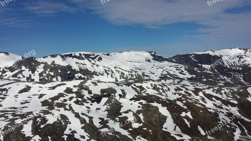 Landscape Mountains Norway Nature North Cape