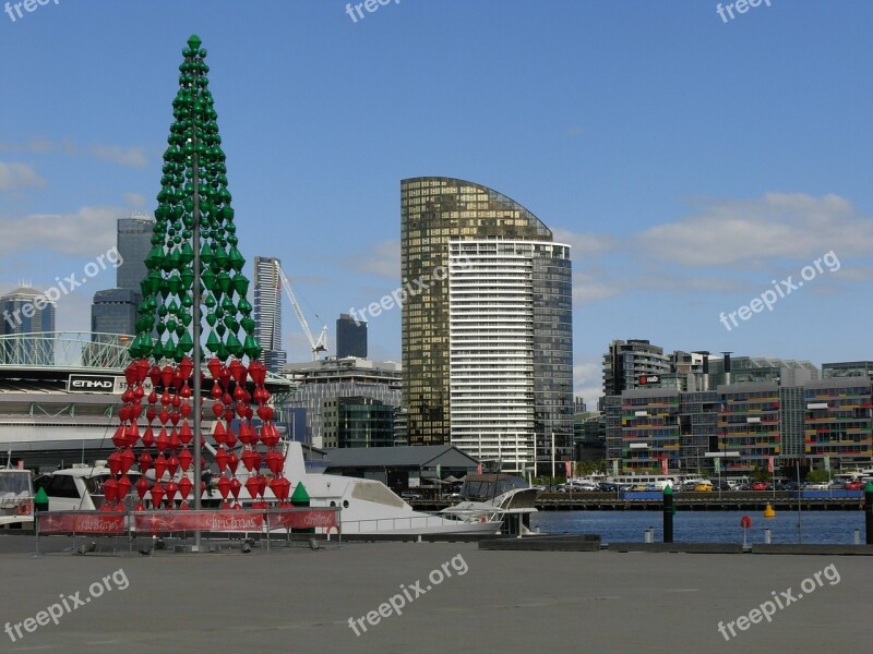 Melbourne Christmas City Town Xmas