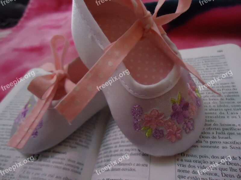 Slipper Shoes Ballet Baby Free Photos