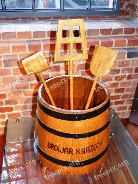 Beer Brewery Tools Barrel Wood