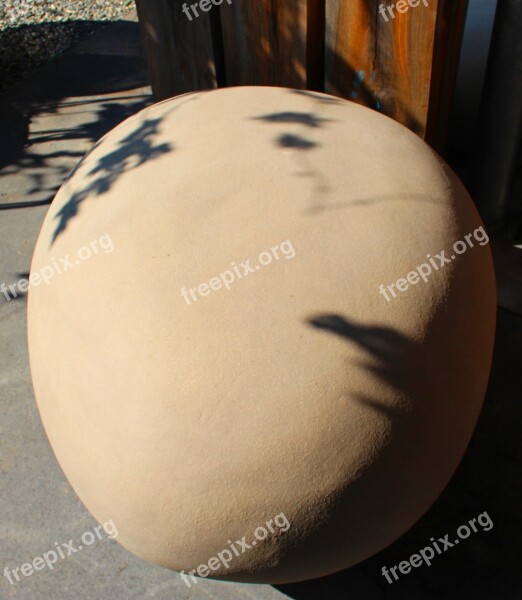 Stone Oval Ground Decorative Garden