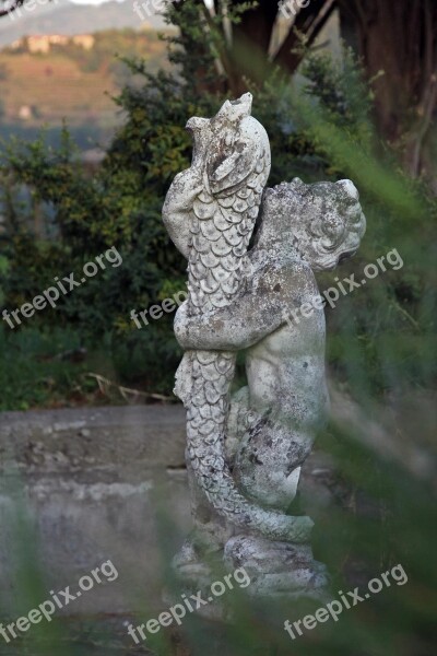 Figurine Nature Italy Tuscany Landscape