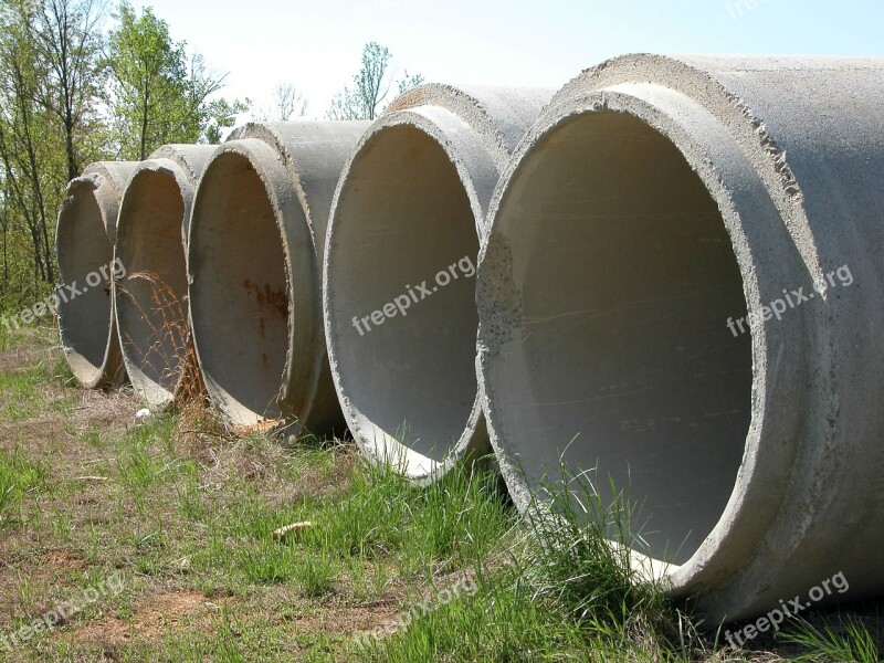 Drainage Pipe Concrete Drainage Free Photos