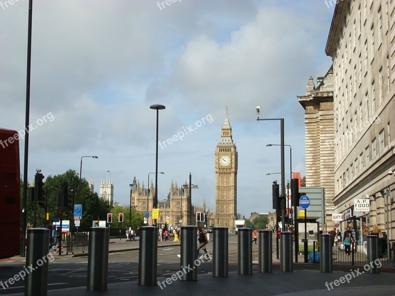 Big Ben London England Parliament Westminster