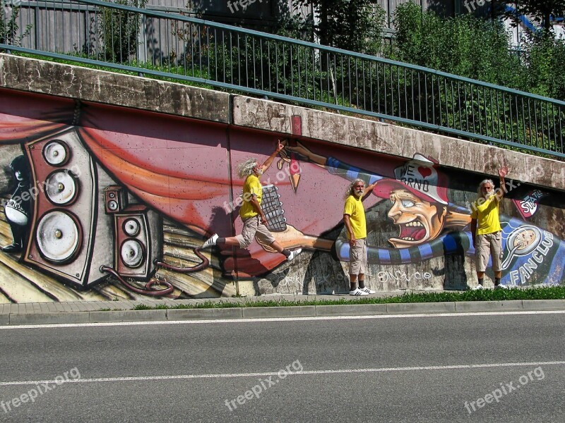 Graffiti Graffiti Wall Brno Czech Paint