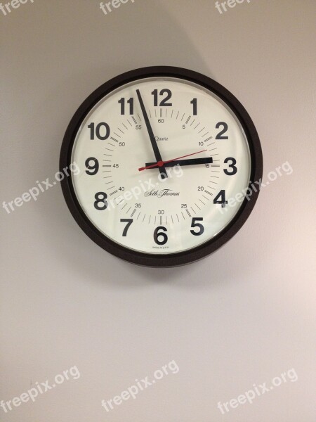 Time Clock Minute Hour Deadline