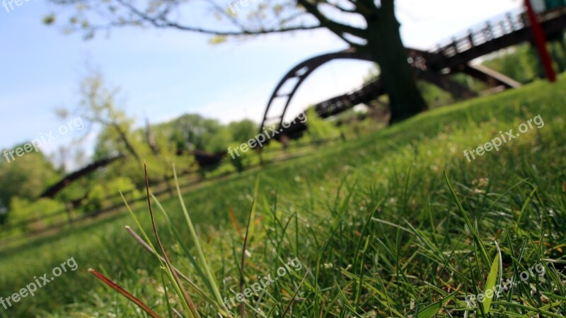 Bridge Park Grass Summer Midland