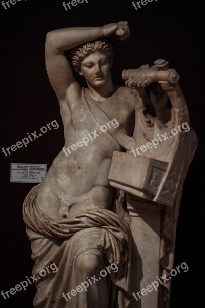 Statue Image Apollo God Mythology