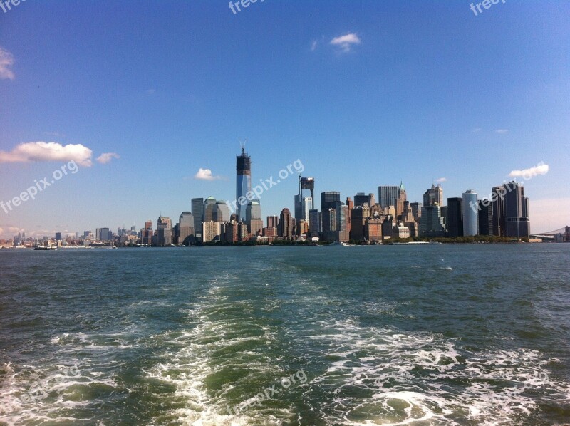 New York City United States Panoramic Free Photos