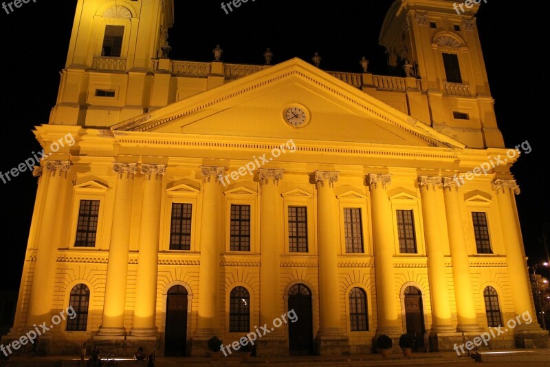 Debrecen Hungary The Great Church Of Debrecen Reformed Church Reformed Sightseeing