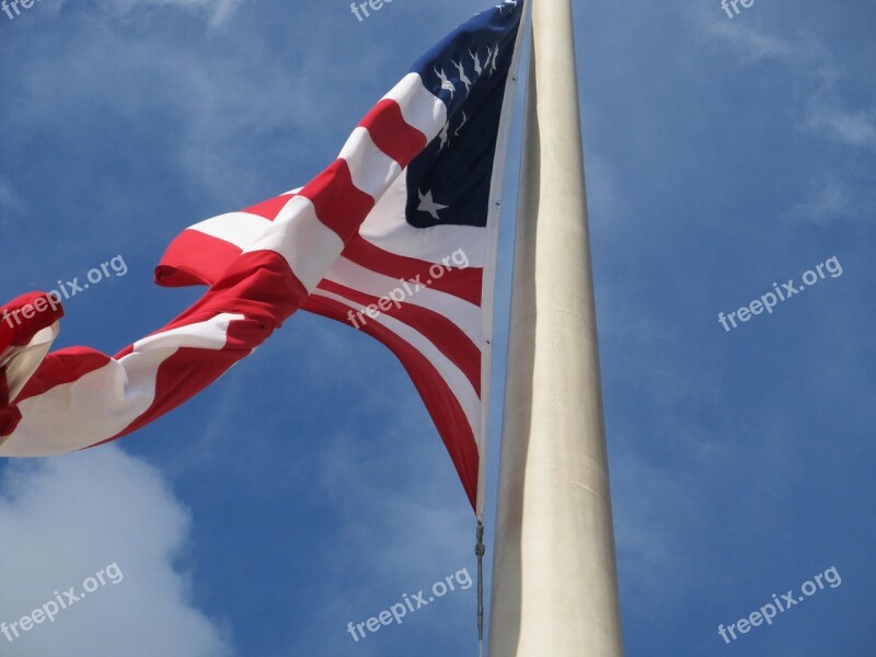 American Flag Old Glory Patriotism United States Usa