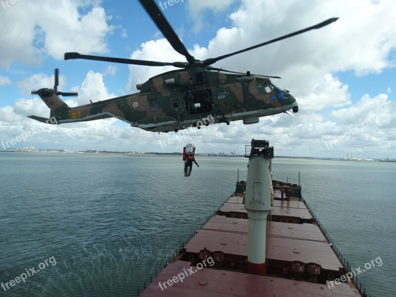 Helicopter Army Anti-terrorism Exercises Training