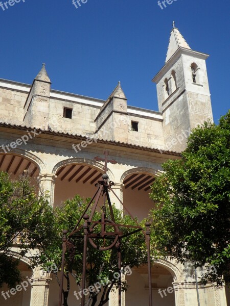 Church Manacor Tower Steeple Monastery