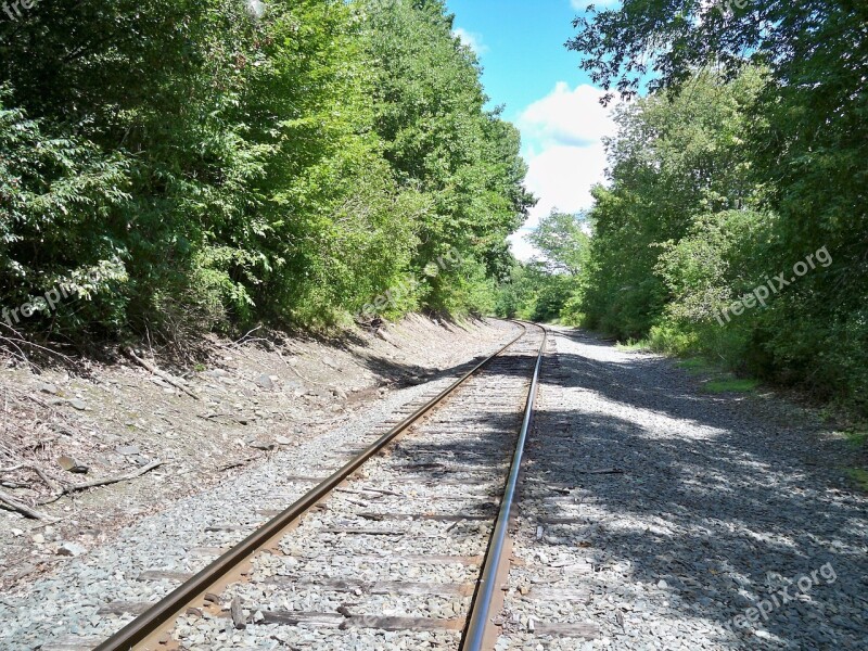 Rails Nature Rail Travel Train