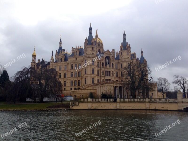 Castle Schwerin Mecklenburg-vorpommern Free Photos