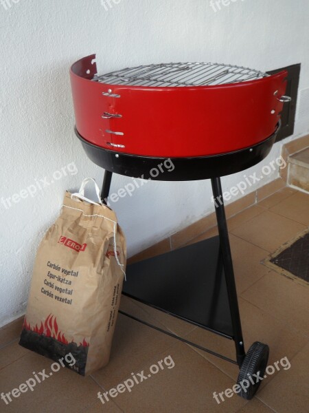 Grill Barbecue Charcoal Grill Summer Eat