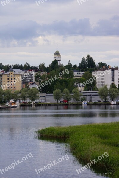 Finnish Mikkeli City Port Beach