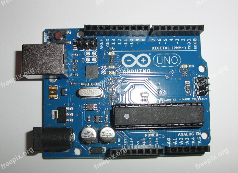 Arduino Computer Cpu Data Processing Circuits