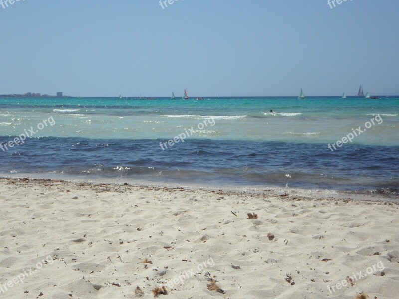 Sea Beach Vacations Mediterranean Water