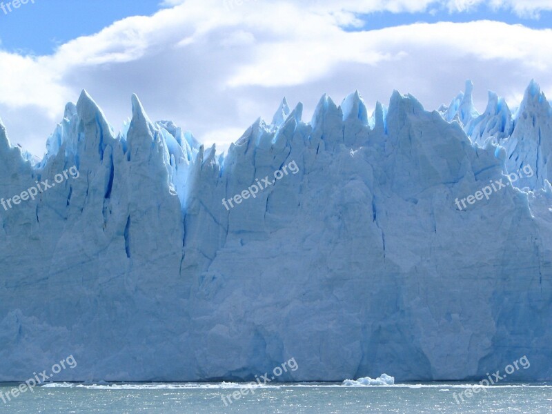 Glacier Ice Argentina Free Photos