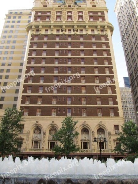 Adolphus Hotel Downtown Dallas Texas Urban