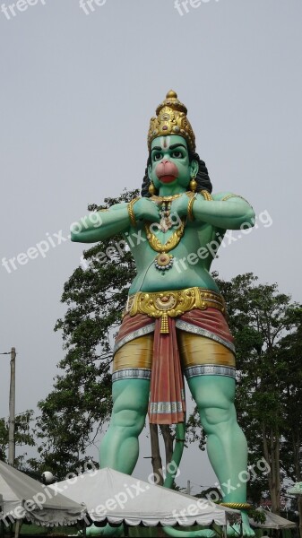 Statue Batu Caves Divinity Malaysia Free Photos