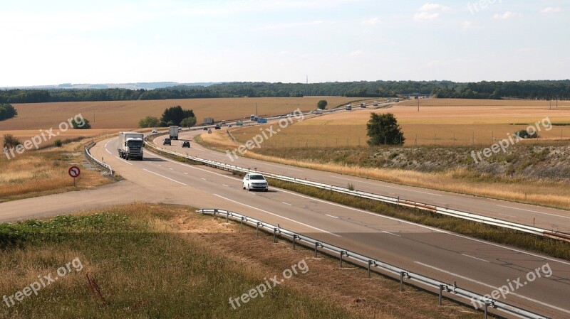 Highway Major Axis Communication Track France