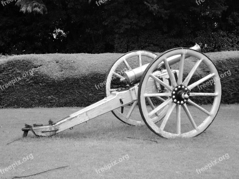 Cannon War Military History Vintage