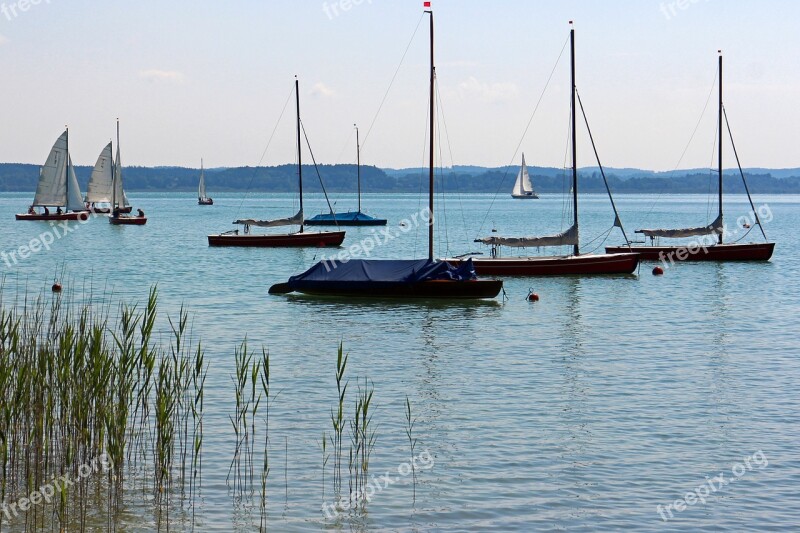 Sailing Boat Sailing Vessel Boat Anchor Anchorage