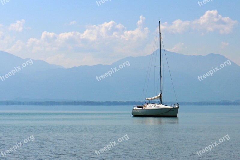 Sailing Boat Sailing Vessel Boat Anchor Anchorage