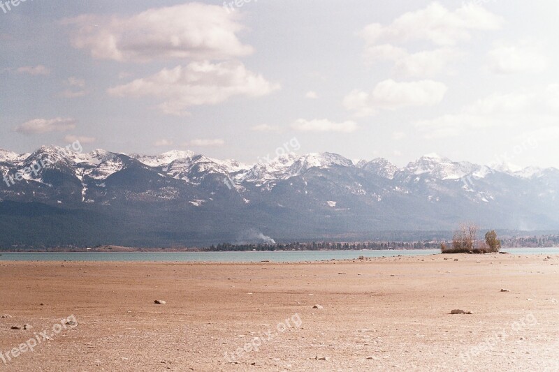 Montana Flathead Lake Flathead Mountains Lake