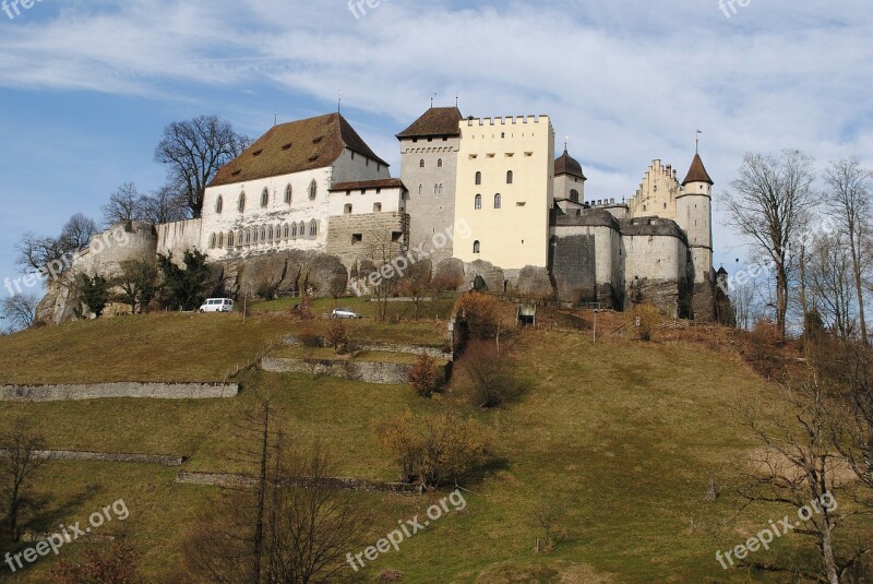 Lenzburg Castle Aargau Switzerland Free Photos