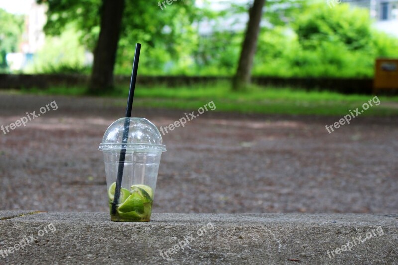 Smoothie Cup Plastic Cups Empty Drink