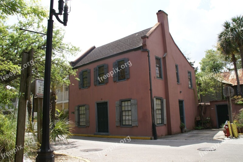 Building Old St Augustine Architecture Florida