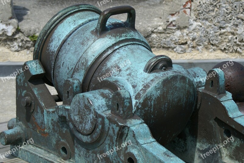 Cannon St Augustine Fort Florida Monument