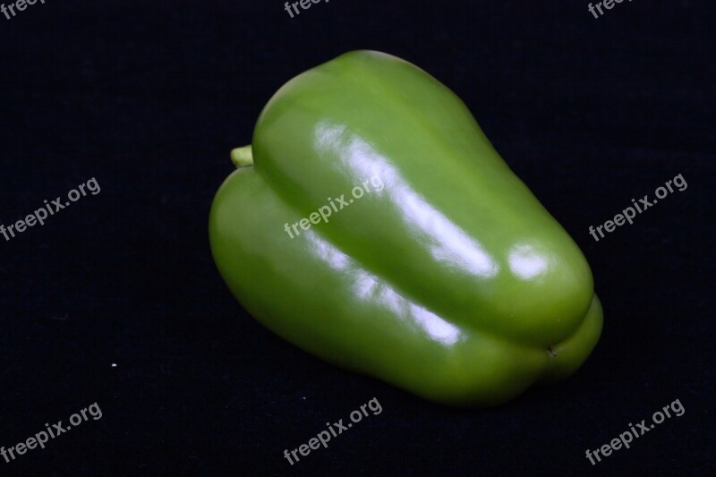 Green Sweet Pepper Vegetable Free Photos