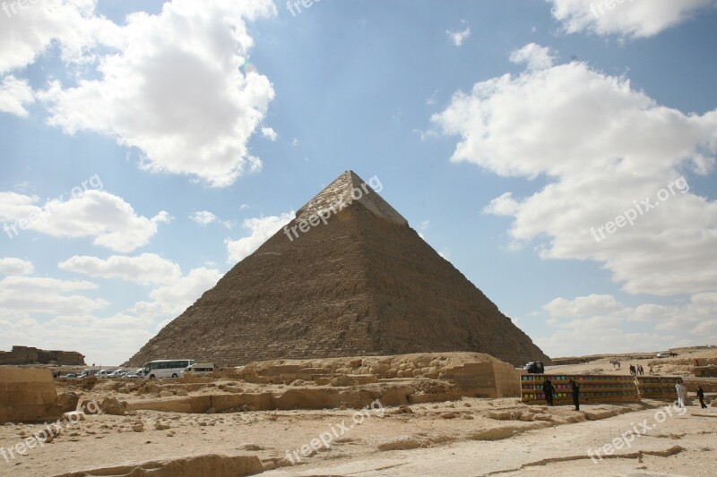 Pyramid Egypt Africa Desert History