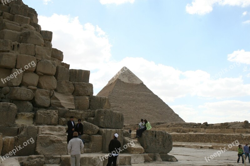 Pyramid Egypt Africa Desert History