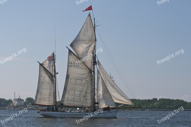 Riga Ship Sailboat Sailing Summer