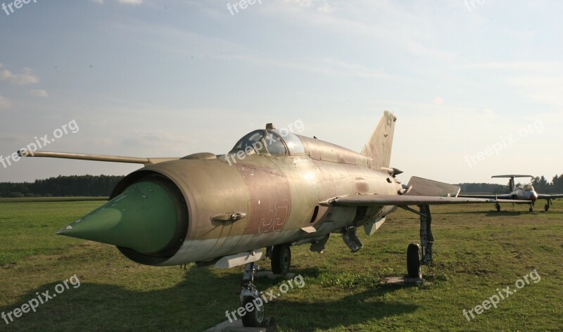 Russian Fighter Eagle Old Lithuania Jet