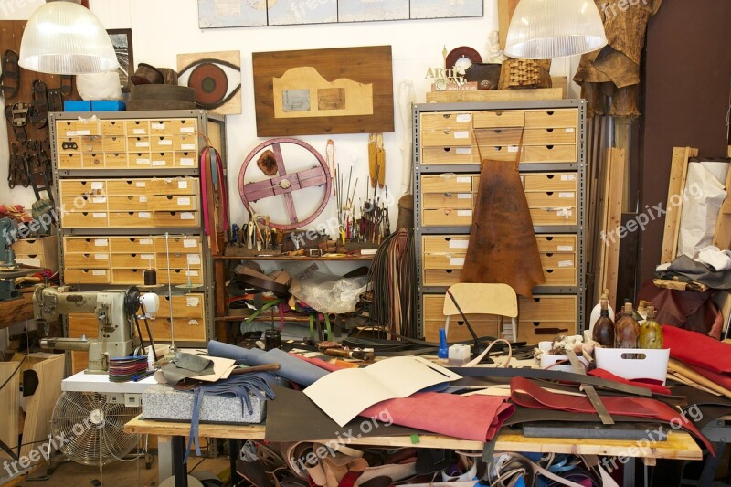 Craft Tools Room Chaos Free Photos