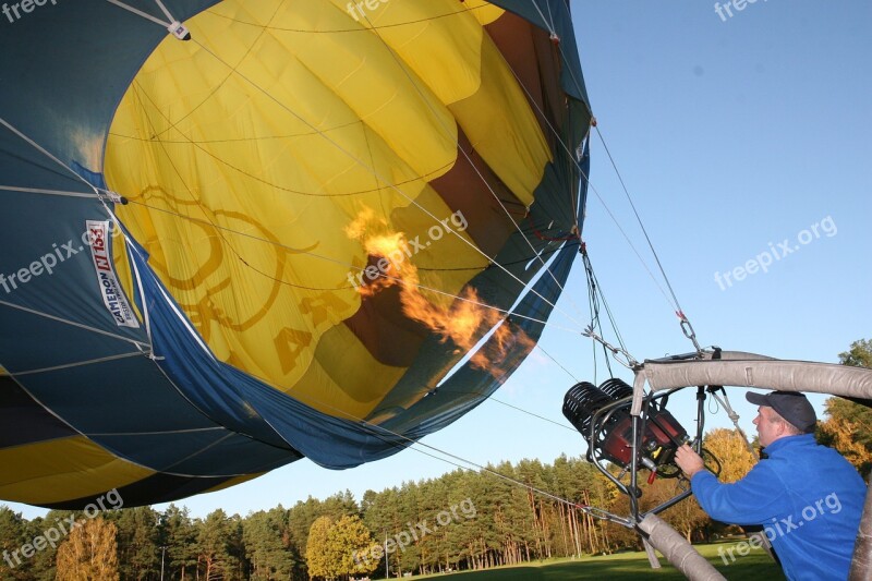 Ballooning Air Balloon Flying Fire Balloon