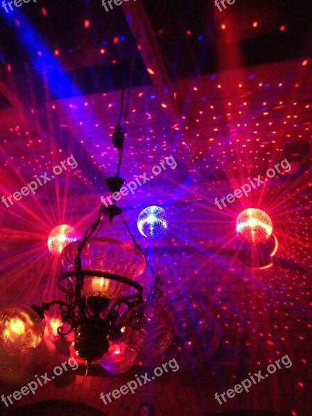 Dance Floor Disco Ball Nightclub Club Night